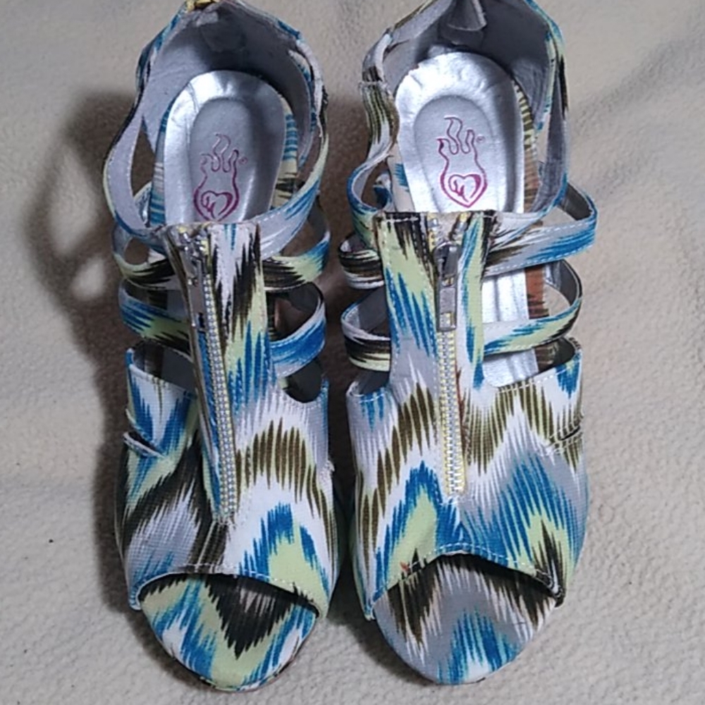 Wedge heels